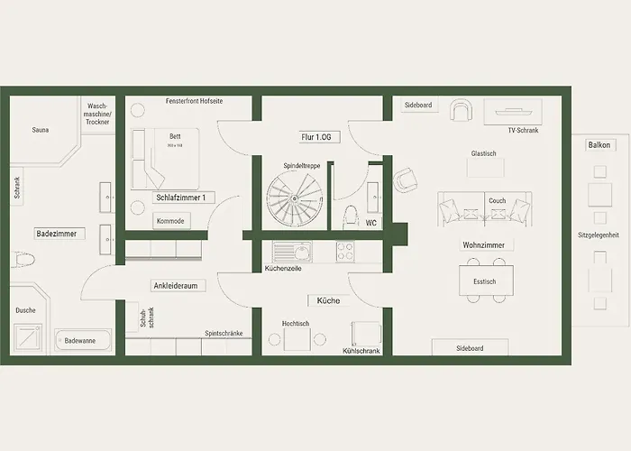 Am Dorfbrunnen شقة